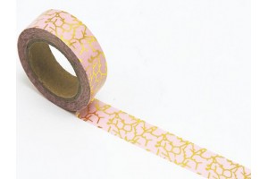 masking tape rose branches or