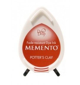 mini encreur Memento Dew Drop Potter's Clay