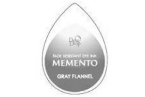 mini encreur Memento Dew Drop Gray Flannel