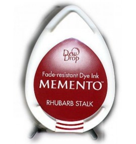 mini encreur Memento Dew Drop Rhubarb Stalk