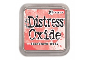 Distress Oxide abandoned coral