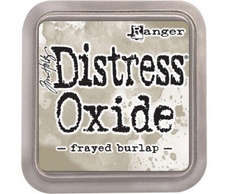 Distress Oxide frayed burlap