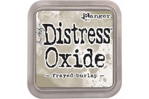Distress Oxide frayed burlap