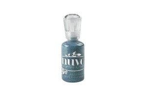 encre Nuvo Crystal Drops glitter dazzling blue