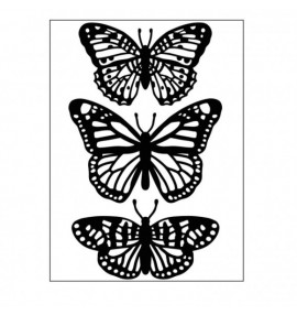 classeur d'embossage Darice butterfly trio
