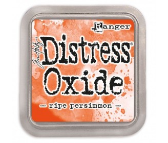 Distress oxide ripe persimmon