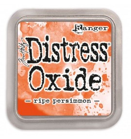 Distress oxide ripe persimmon