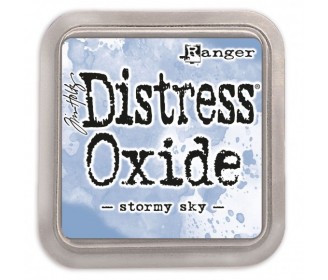 Distress oxide stormy sky