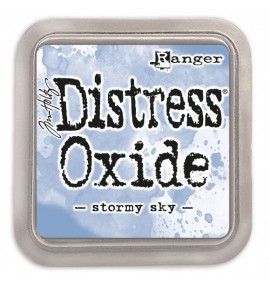 Distress oxide stormy sky