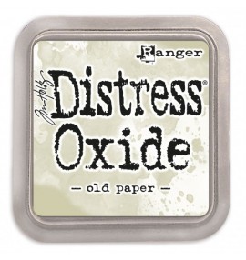 Distress oxide old paper