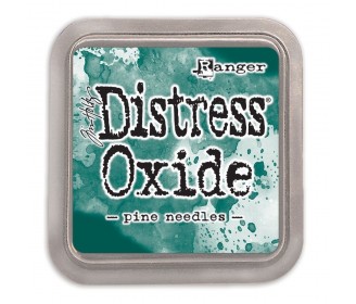 Distress Oxide pine needles
