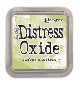 Distress Oxide shabby shutters