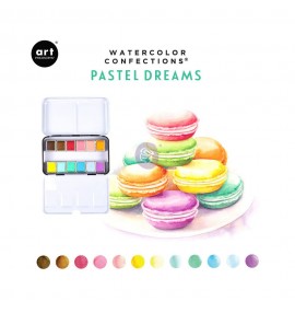 Watercolor confections - Pastel Dreams