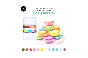 Watercolor confections - Pastel Dreams