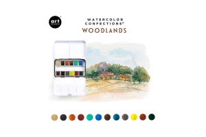 Watercolor confections -Woodlands