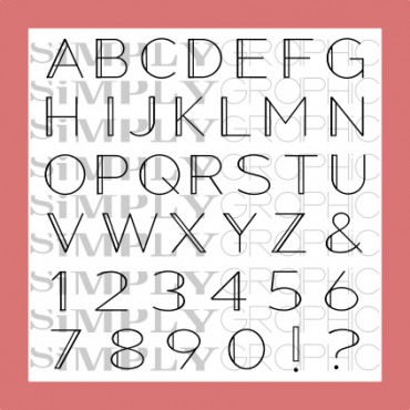 planche alphabet