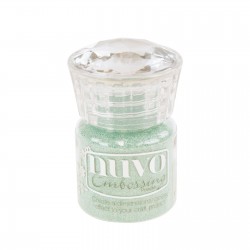 poudre d'embossage Nuvo pearled pistachio