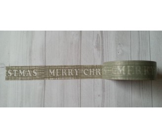 masking tape bande grise Merry Christmas